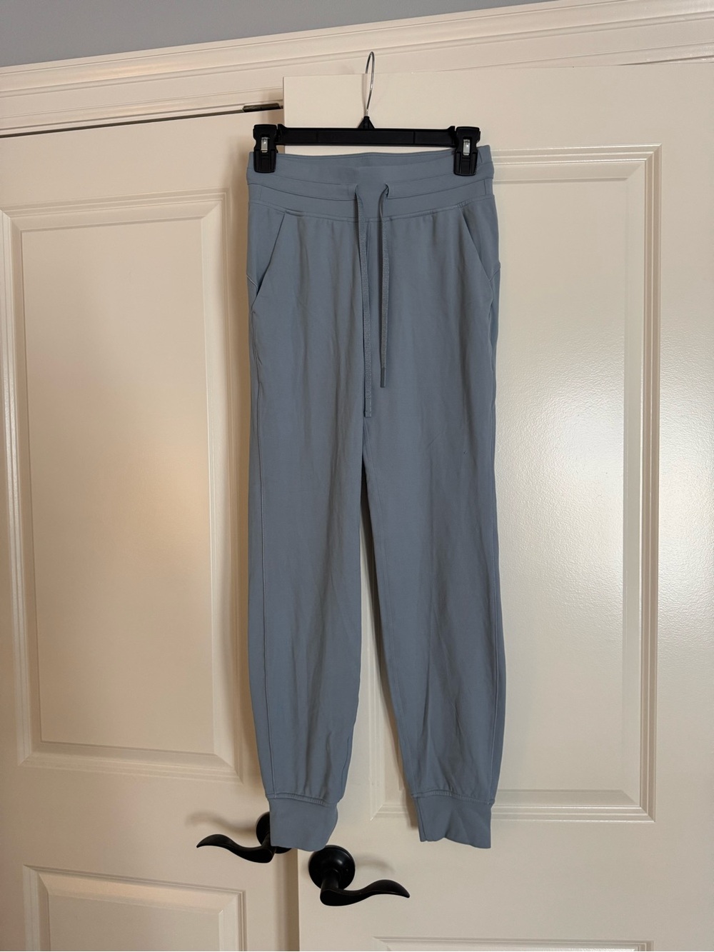lululemon athletica Light Blue High-Rise Stretch Joggers